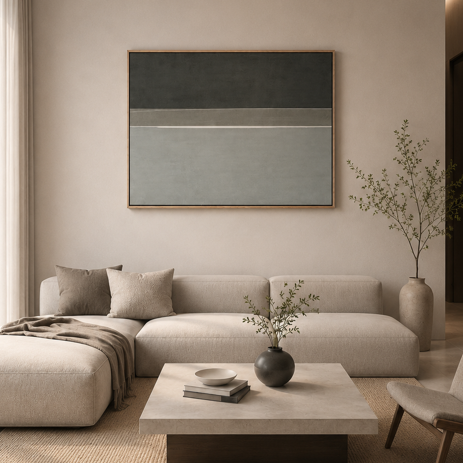 Landscape with horizontal limit