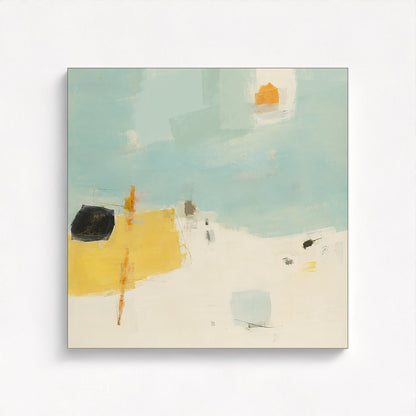A Yellow Afternoon Near the Sea