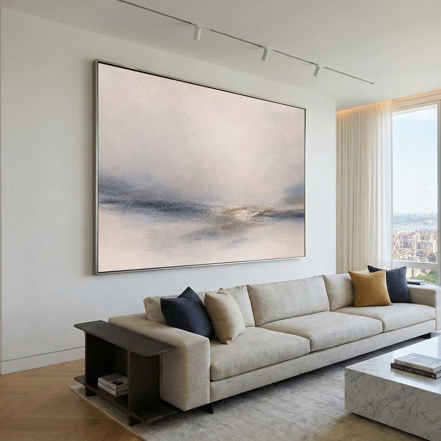 Cloud White Horizon