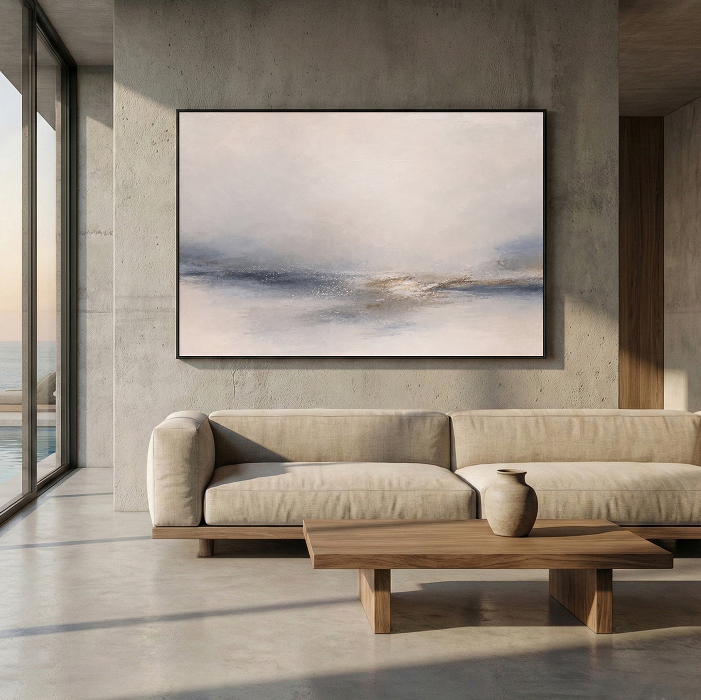 Cloud White Horizon